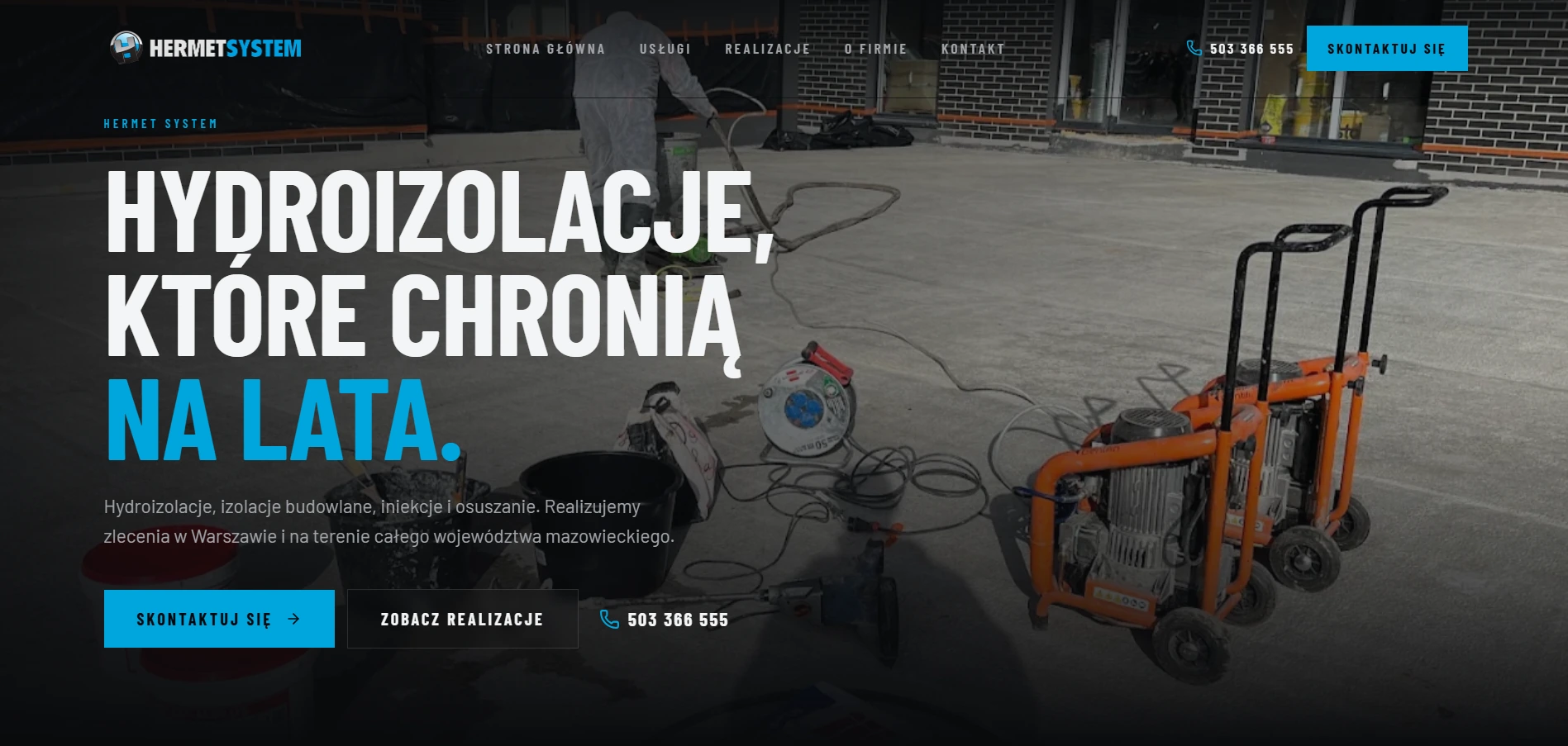 HERMET SYSTEM – Strona główna · Projekt pokazowy / DEMO